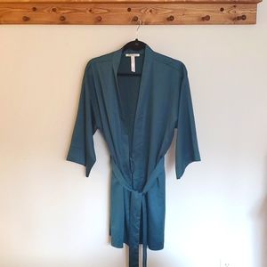 Teal Dressing Robe, Flora Nikrooz